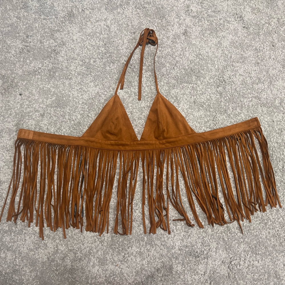 FOREVER 21 fringe crop